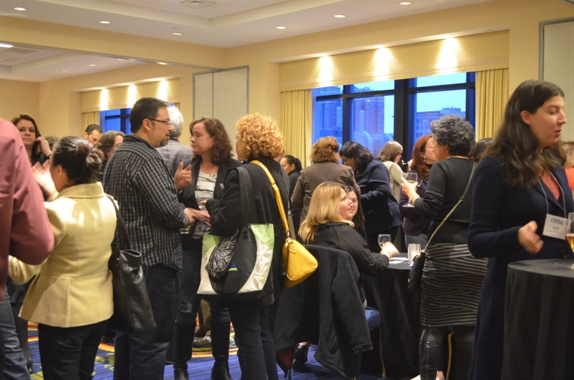crowd networking at COPAA conference
